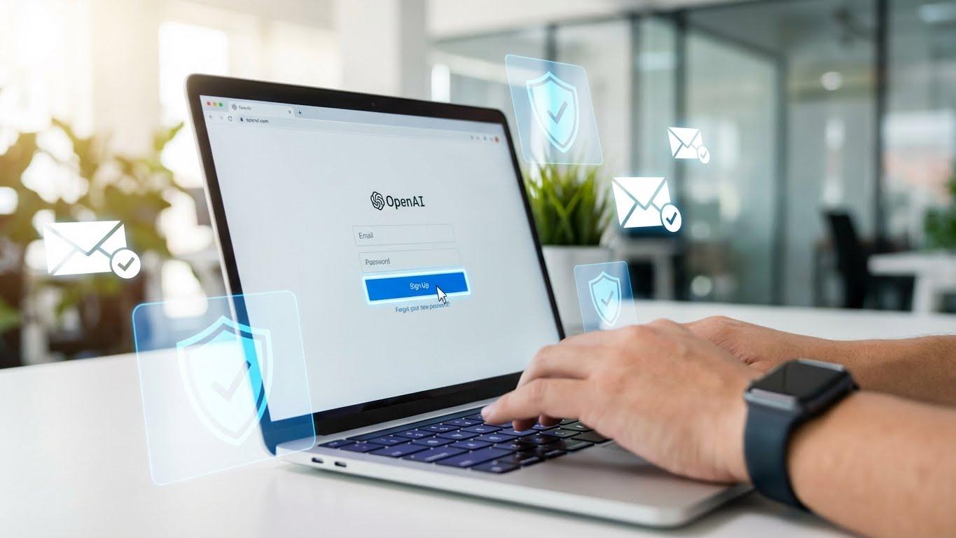 Freelancer using ChatGPT for content creation and coding